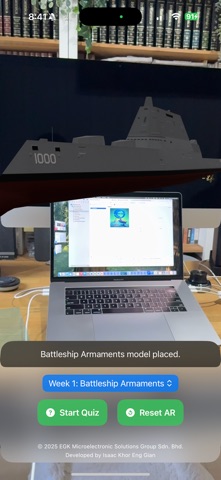 EGK WarShip AR screenshot