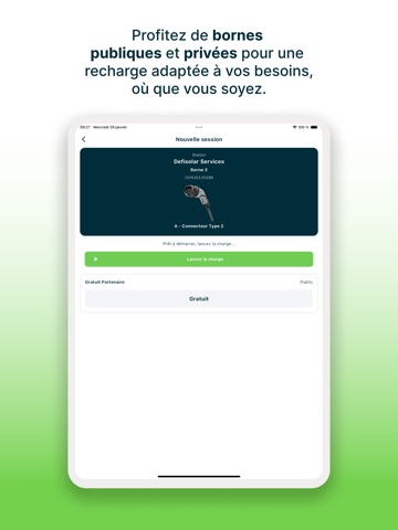 Enerstock iPad screenshot