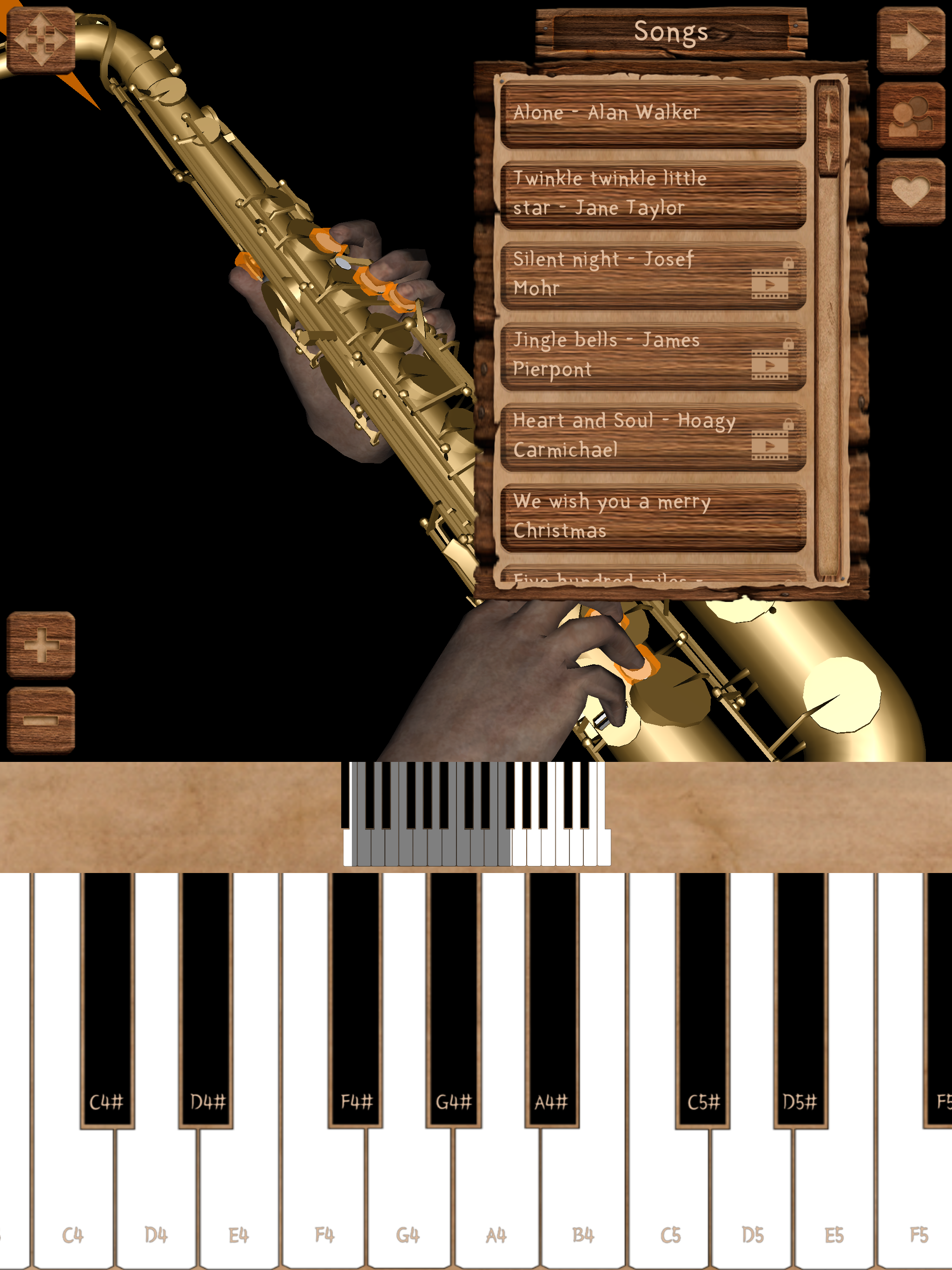 Saxophone 3D Real