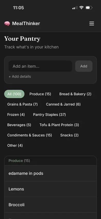 MealThinker: AI Meal Planner screenshot 5