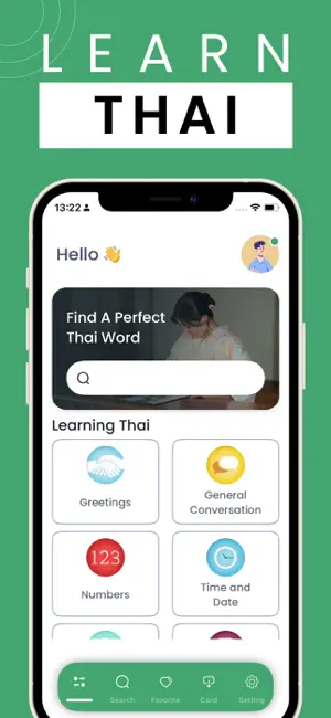 Learn Thai -Travel Phrasebook screenshot 1