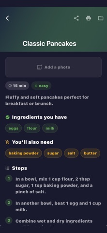 What Can I Cook Screenshot 7 of 9