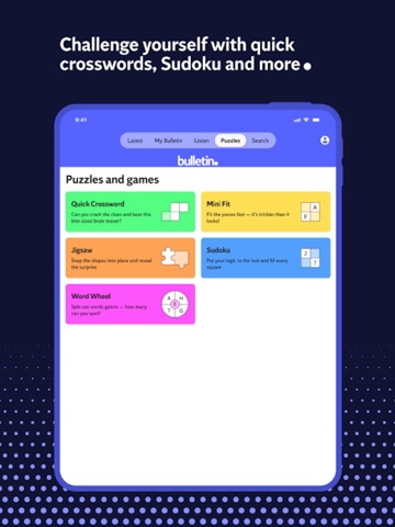 bulletin. iPad screenshot 7