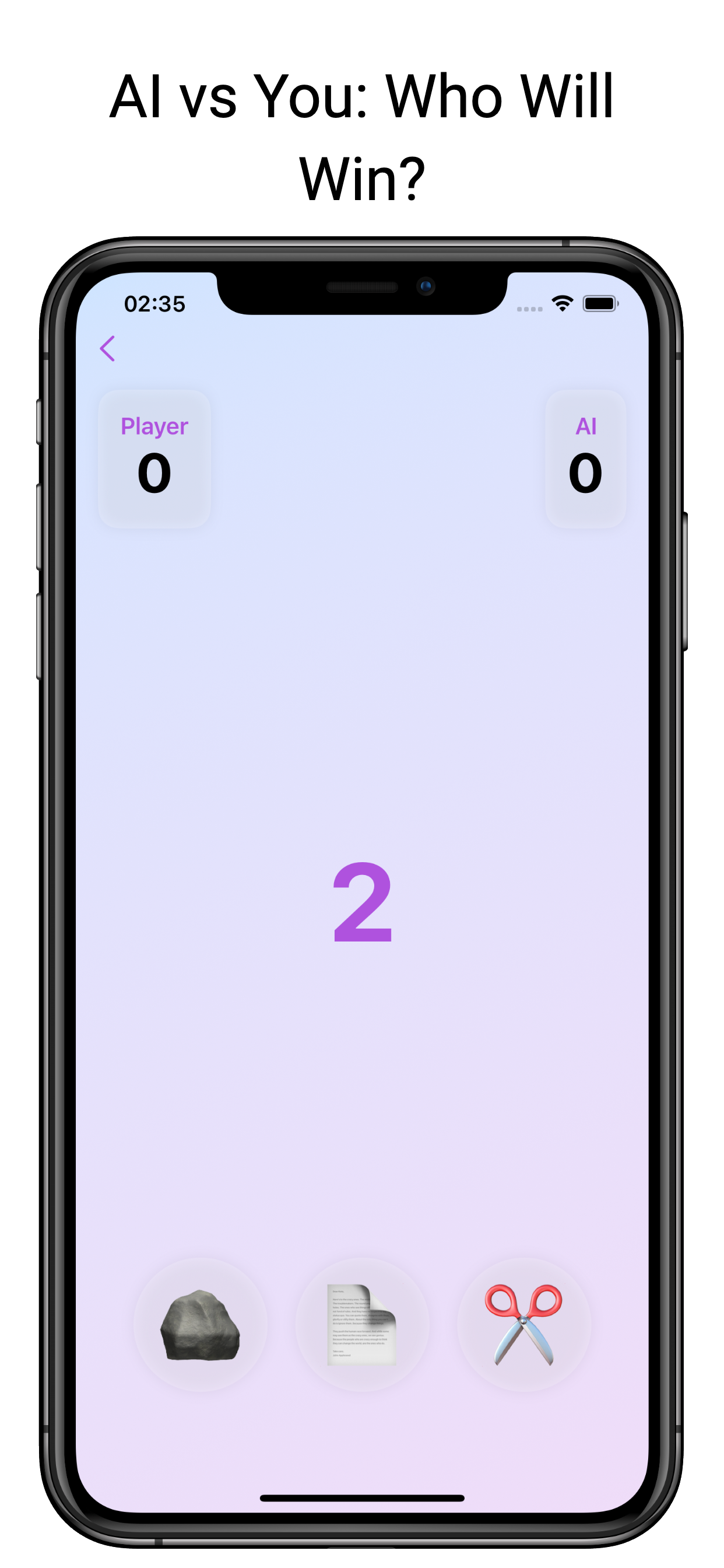 Rock Paper Scissors with AI screenshot 4