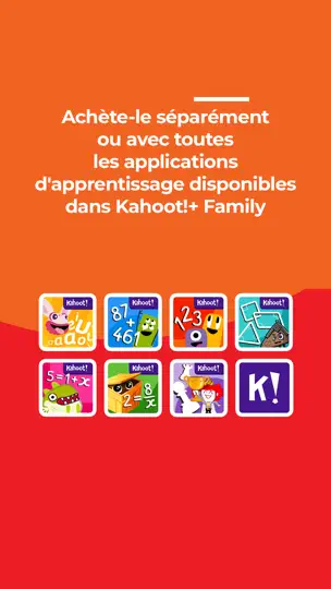 Capture d'écran de Kahoot! Nombres De DragonBox sur iPhone 8