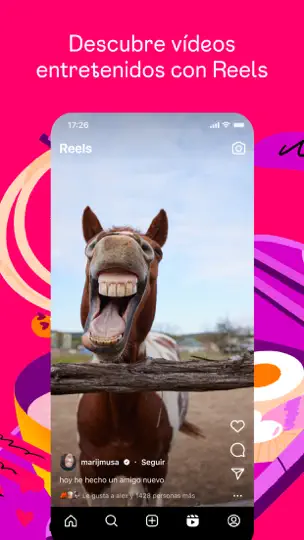 Captura de pantalla de Instagram en iPhone 2