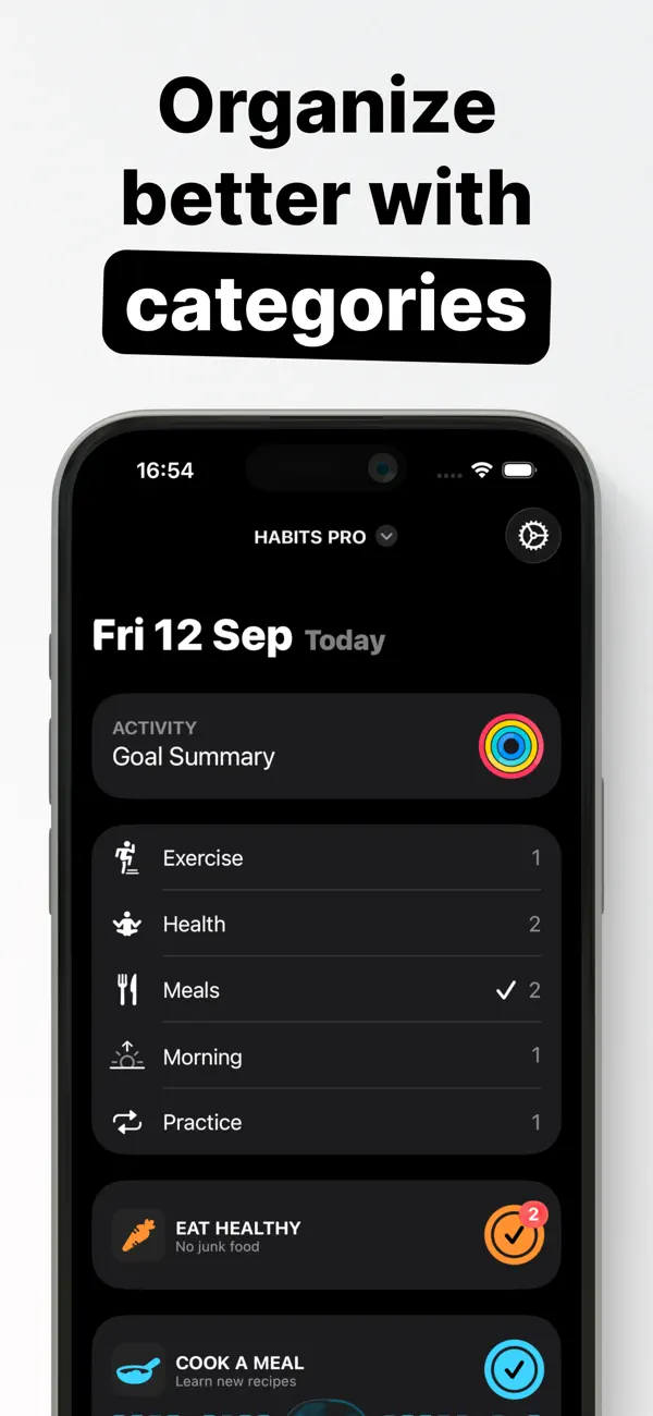 #5. Habit Tracker Grid (iOS) By: David Steppenbeck