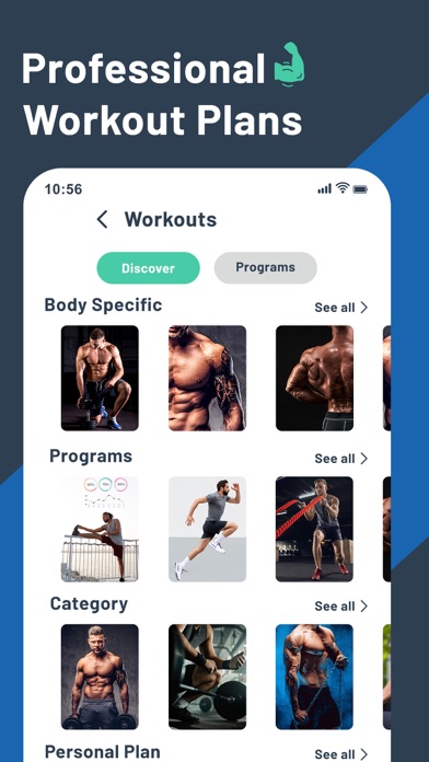 Rony: Muscles Fitness Training Screenshot
