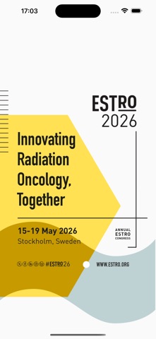 ESTRO 2026 Screenshot 1 of 4
