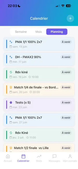 Optitrainer screenshot 2