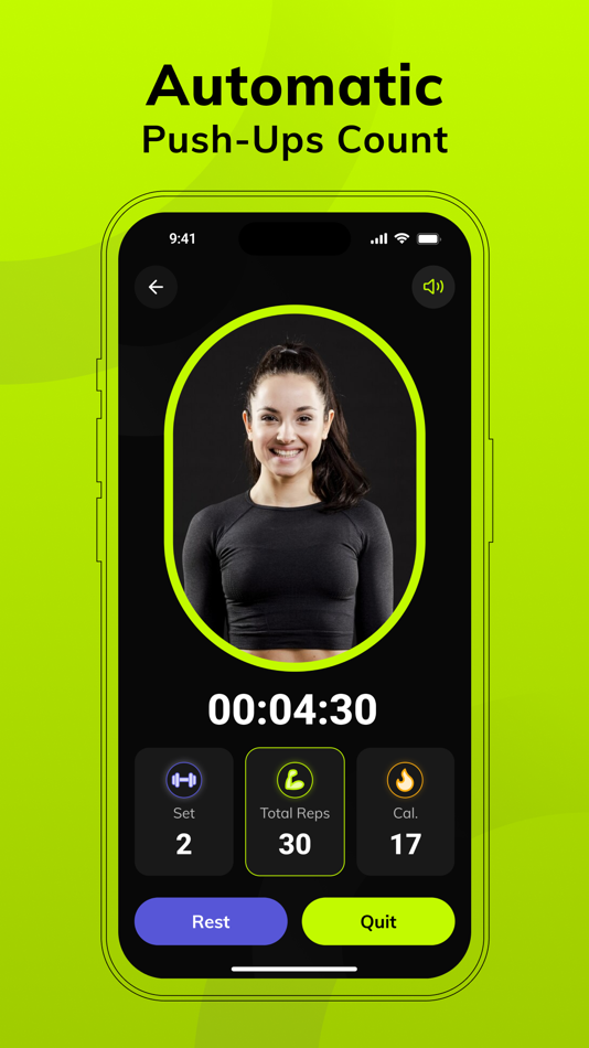 #1. AI Push Up Counter & Tracker (iOS) By: Jasmine Rakesh Patel