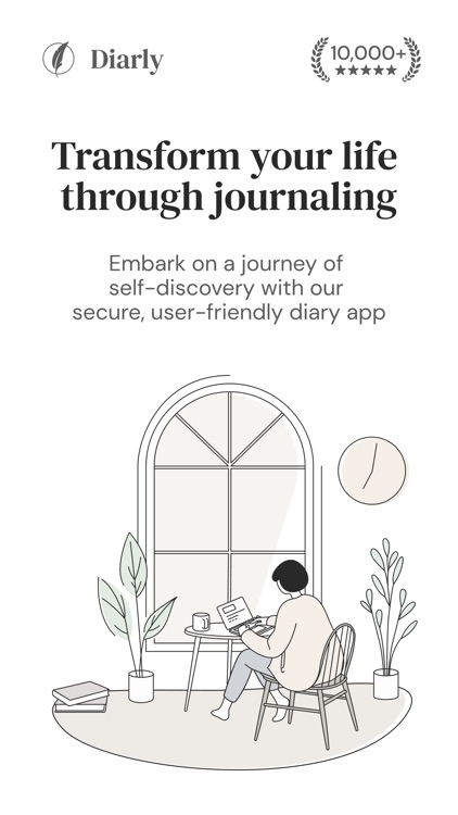 Diarly: Diary, Private Journal screenshot-0