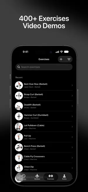 Wolog - Gym Workout Tracker screenshot 4