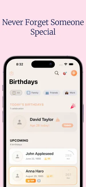 Birthday Countdown Reminder ! screenshot 1