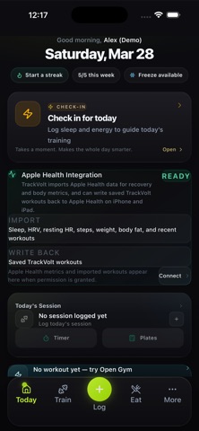TrackVolt - Hybrid Training Screenshot 1 of 5