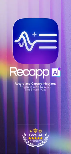 Recapp - AI Meeting Recorder screenshot 1