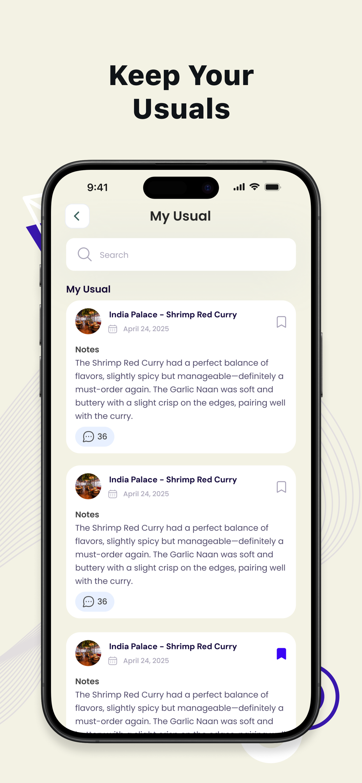RestRant – Lists & Reminders
