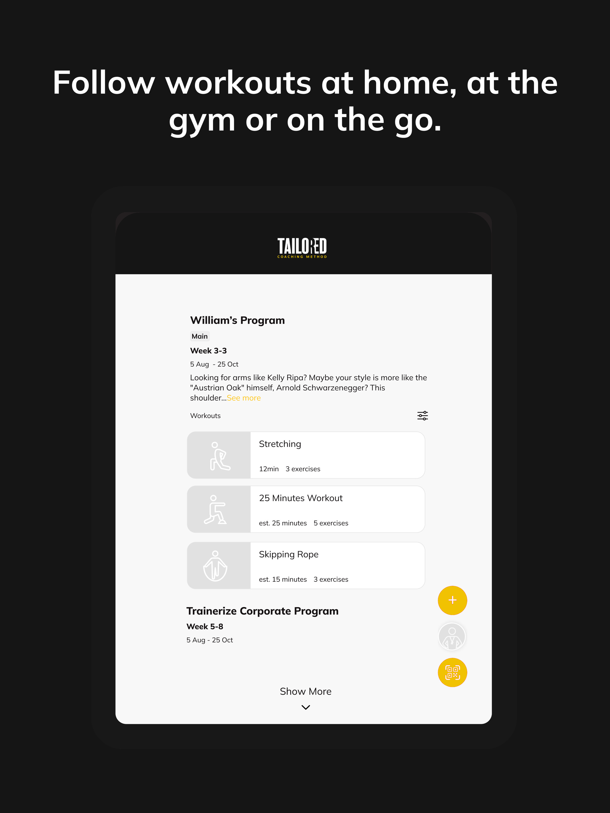 Tailored Coaching Method screenshot 9