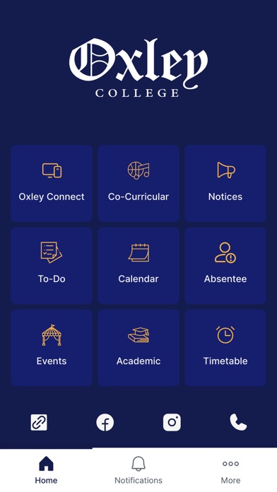 Oxley College Screenshot