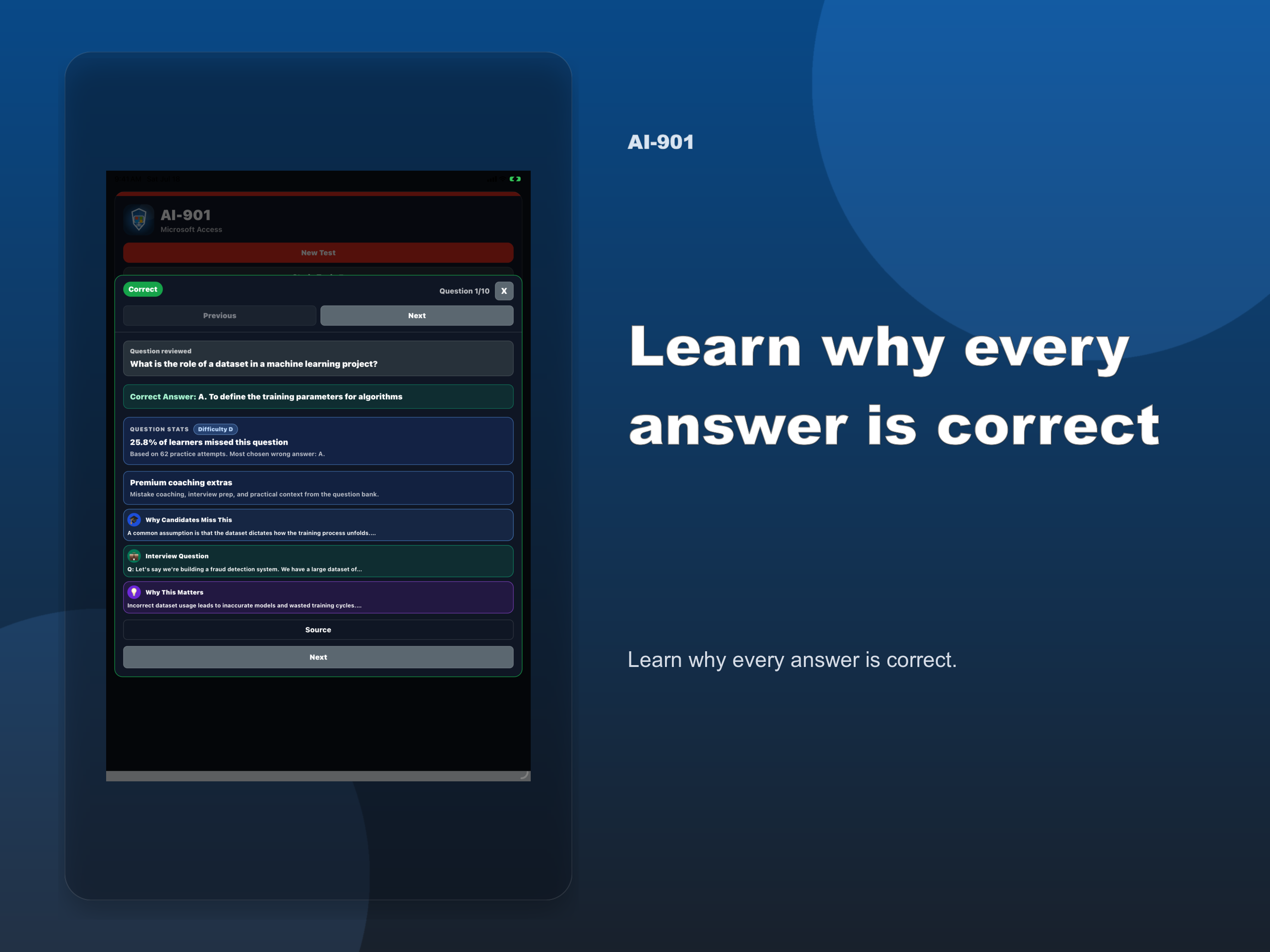 AI-901 Practice Test screenshot 10