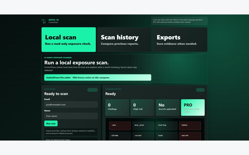ControlTrace screenshot