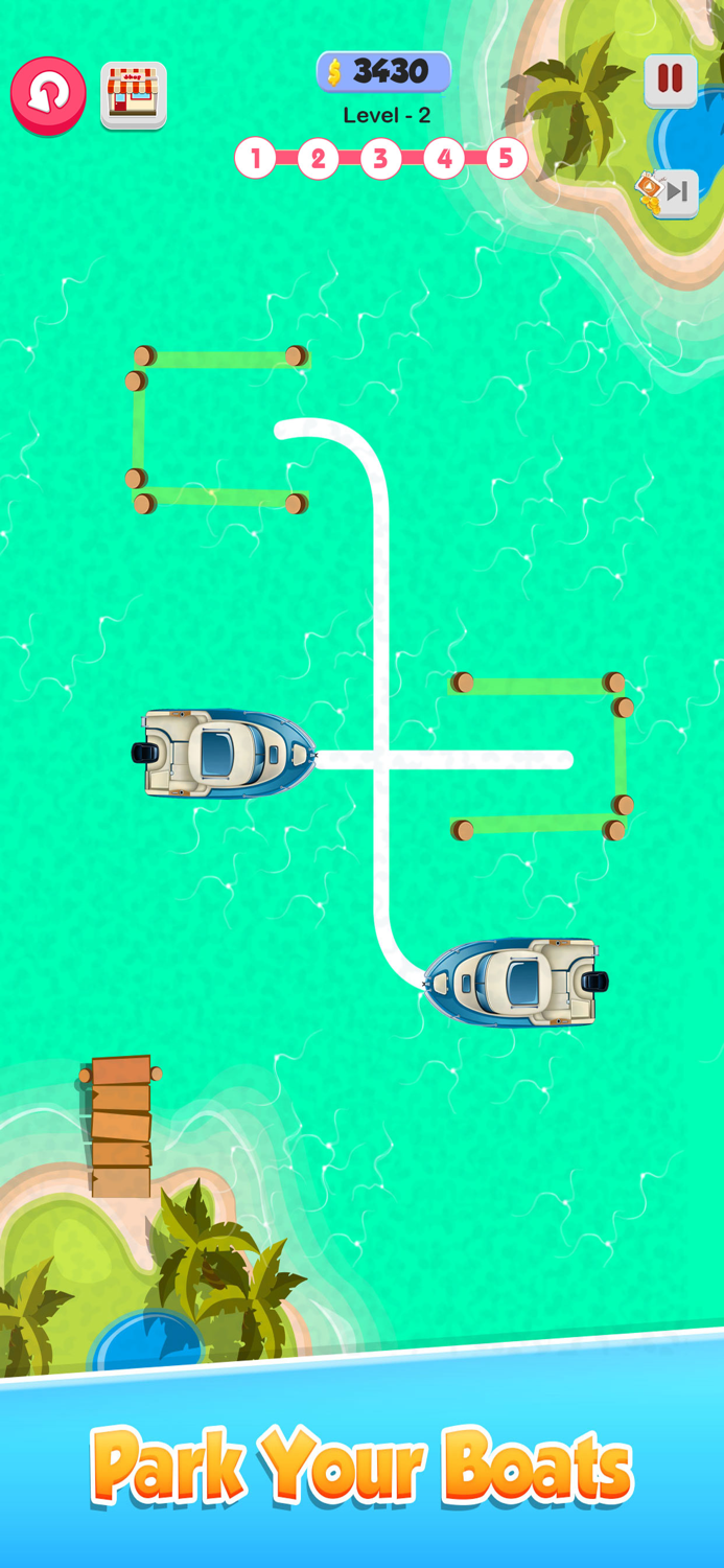 Boat Parking Traffic Escape