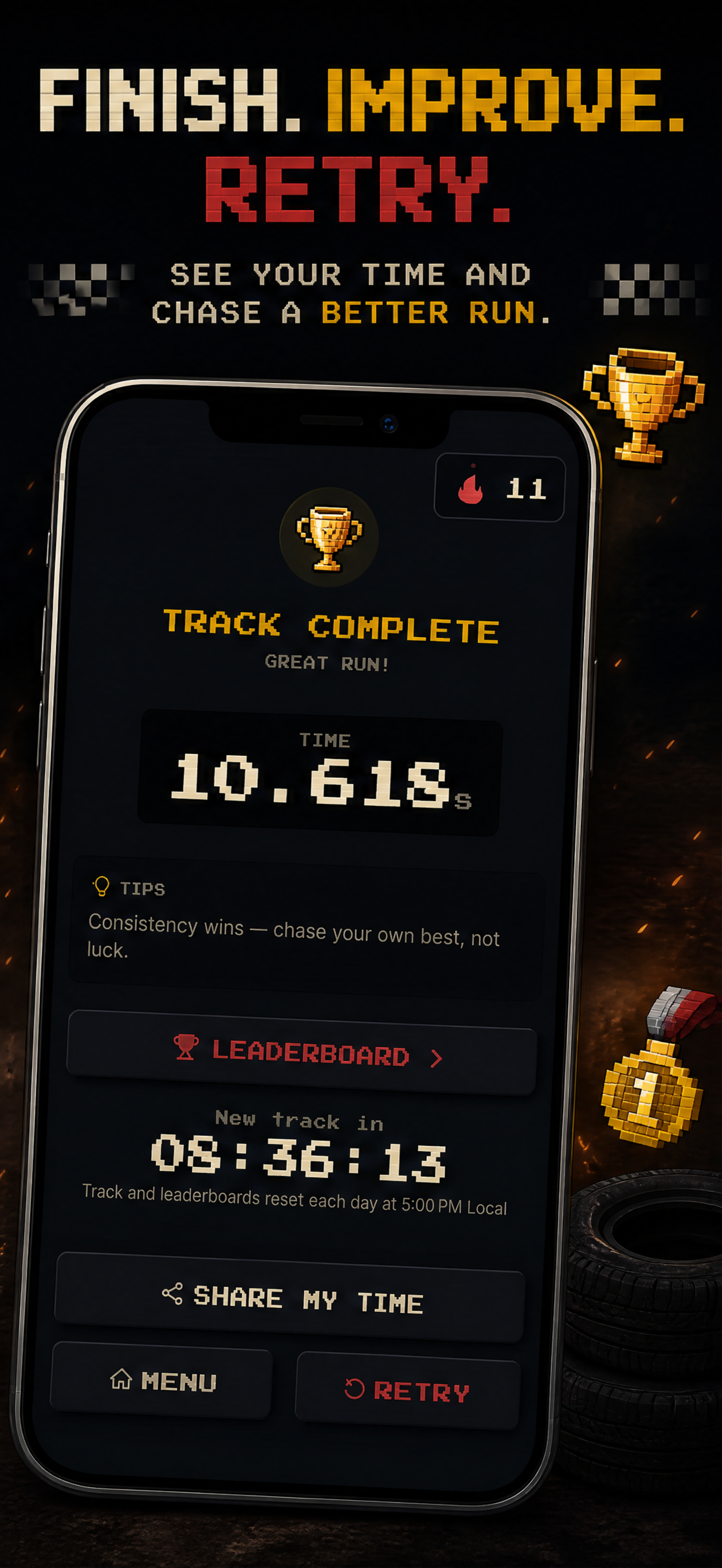 Loop Break: Daily Racing Game screenshot 6
