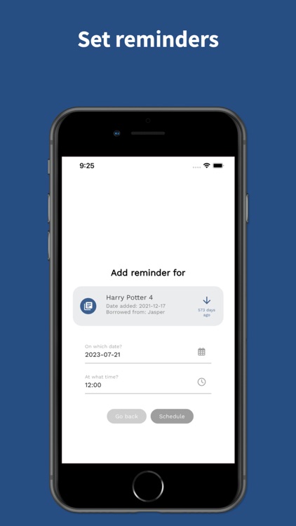 Borrowed - Track your stuff
