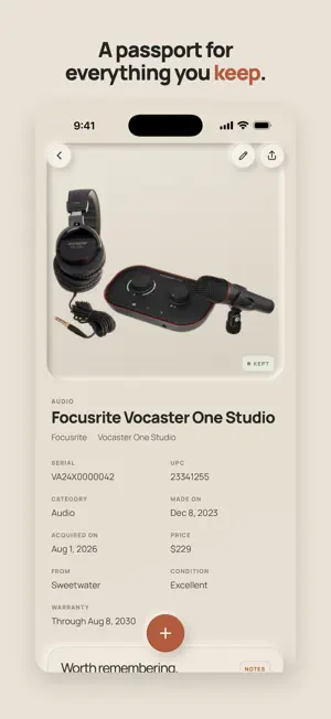 unkept: AI Inventory & Records screenshot 3