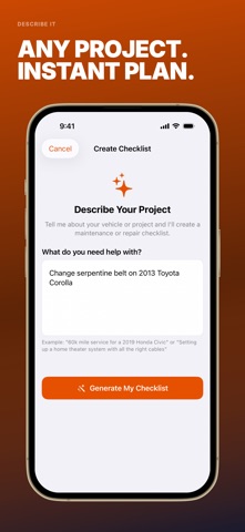 Auto Parts Identifier: PartsIQ iPhone screenshot