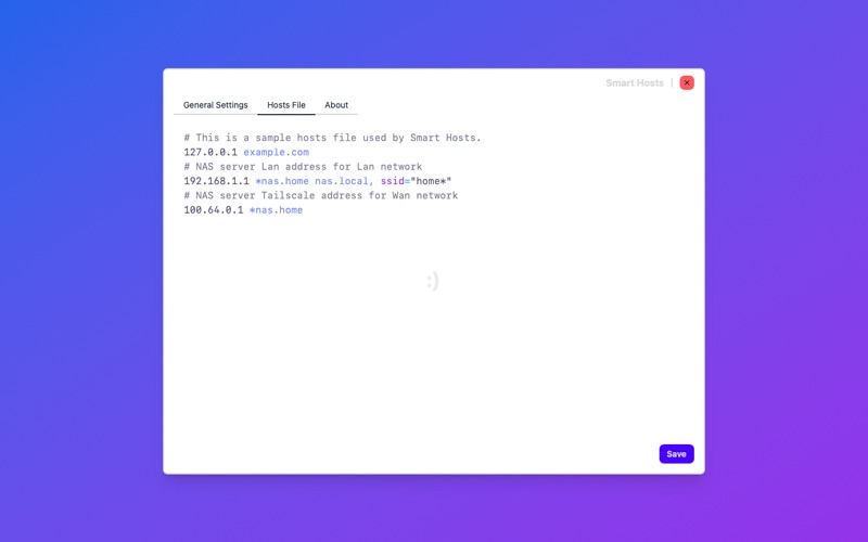 App screenshot