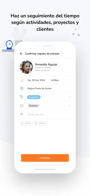 Jibble: Rastreador de tiempo screenshot 5 of 8
