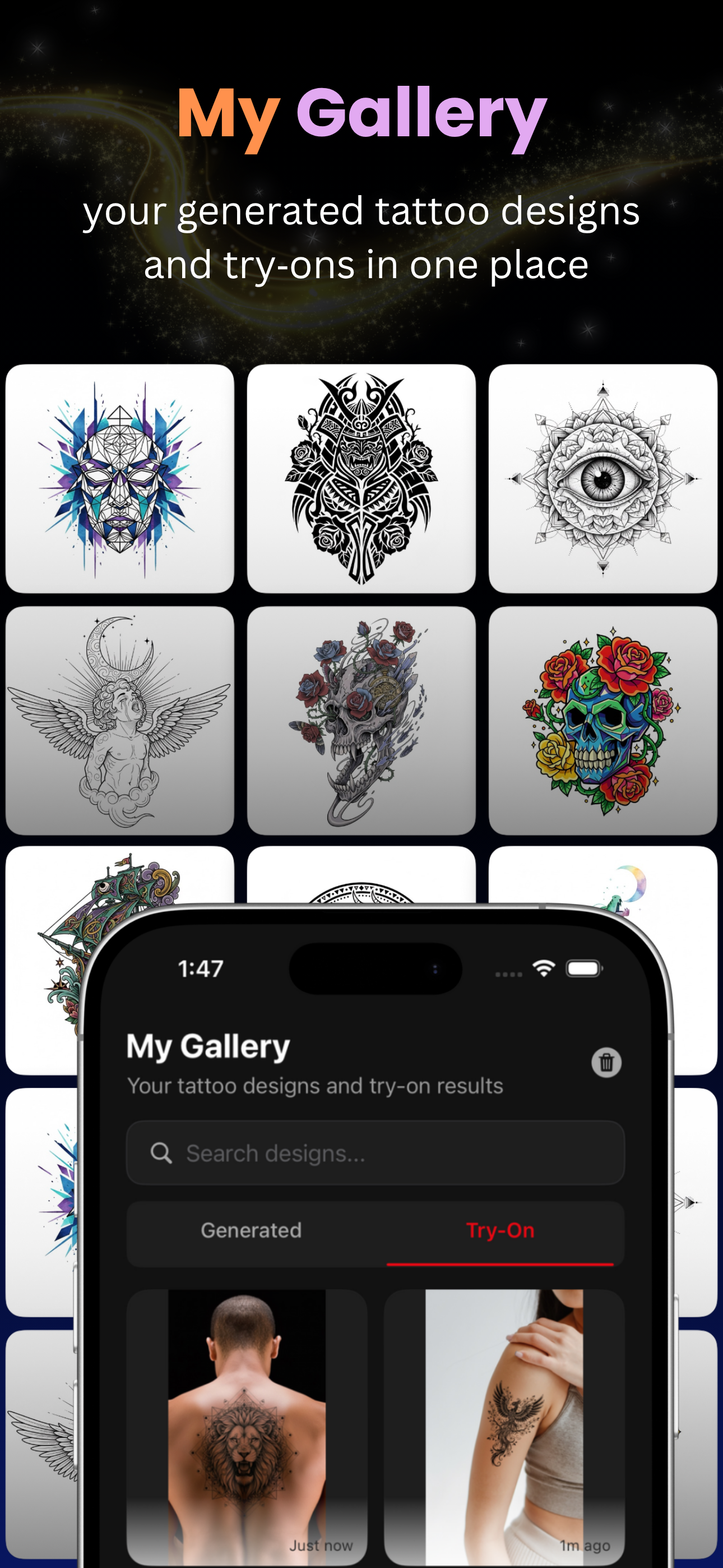 BodyInk - Tattoo Design AI