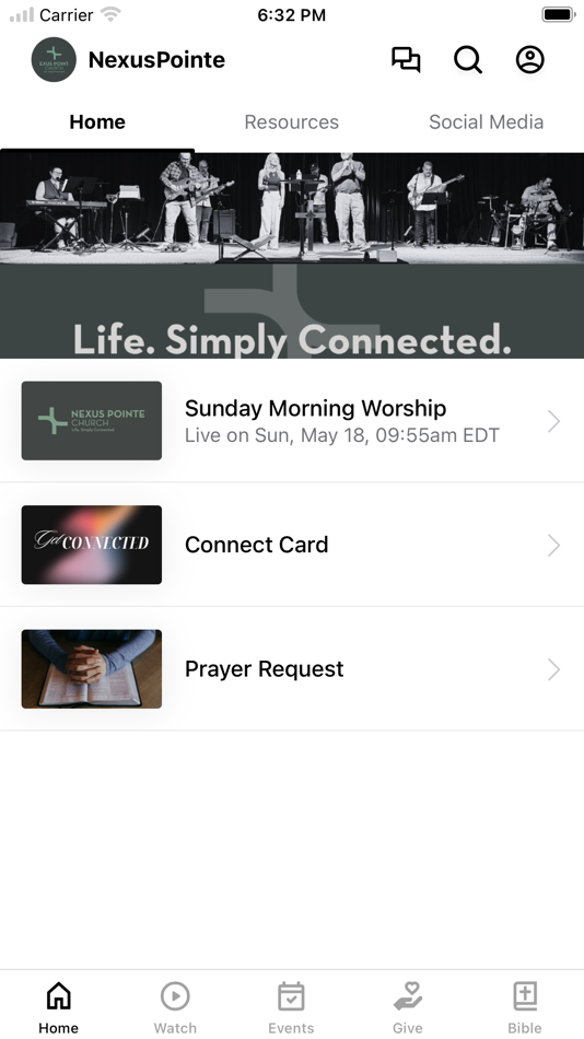 #1. The Nexus Pointe (iOS) Podle: Calvary Church of the Nazarene (SC)