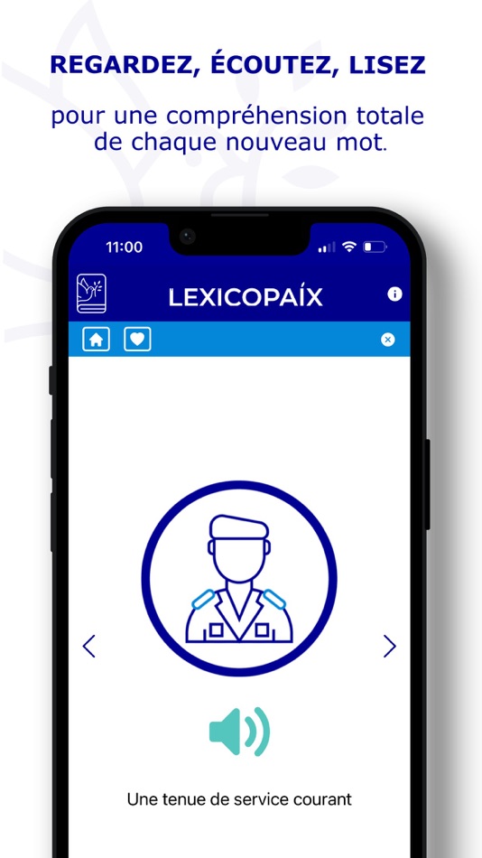 #3. Lexicopaix (iOS) 由: CAVILAM - Alliance française