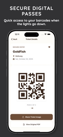 Vault: Concert Ticket Archive screenshot