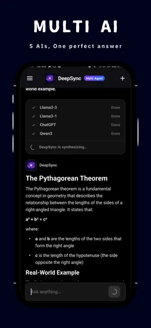 DeepSync : Multi AI Assistant screenshot 3