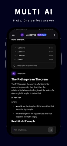 DeepSync : Multi AI Assistant Screenshot 3 of 8