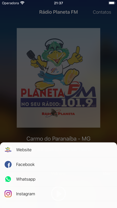 Rádio Planeta FM - 101,9 Screenshot