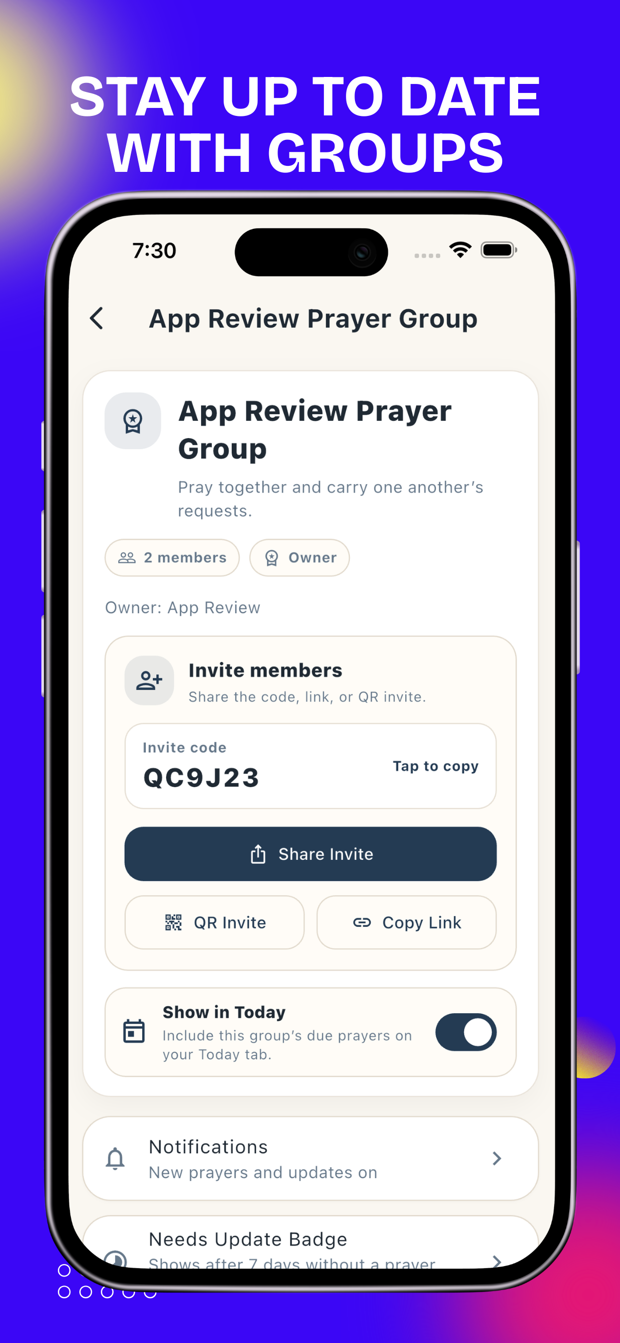 Prayer Tracker App screenshot 3