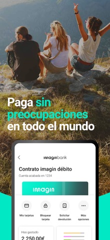 imagin: Banco Móvil y Finanzas App Store preview screenshot 4