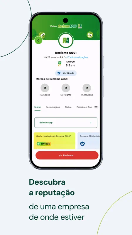 Reclame AQUI: Reputação Online screenshot 2 of 6