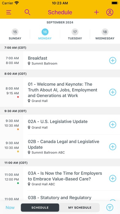 ISCEBS Symposium Screenshot 3 of 3