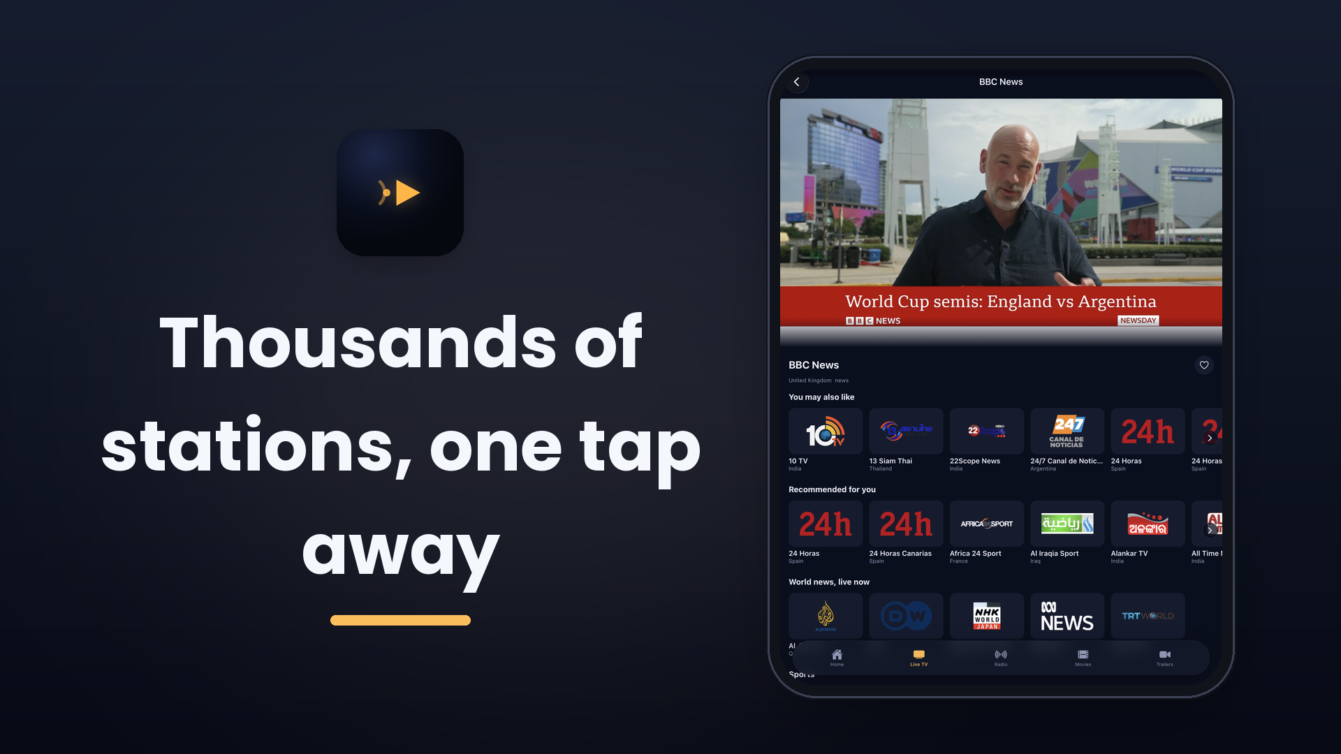 SkyLume: Live TV & Radio screenshot 5