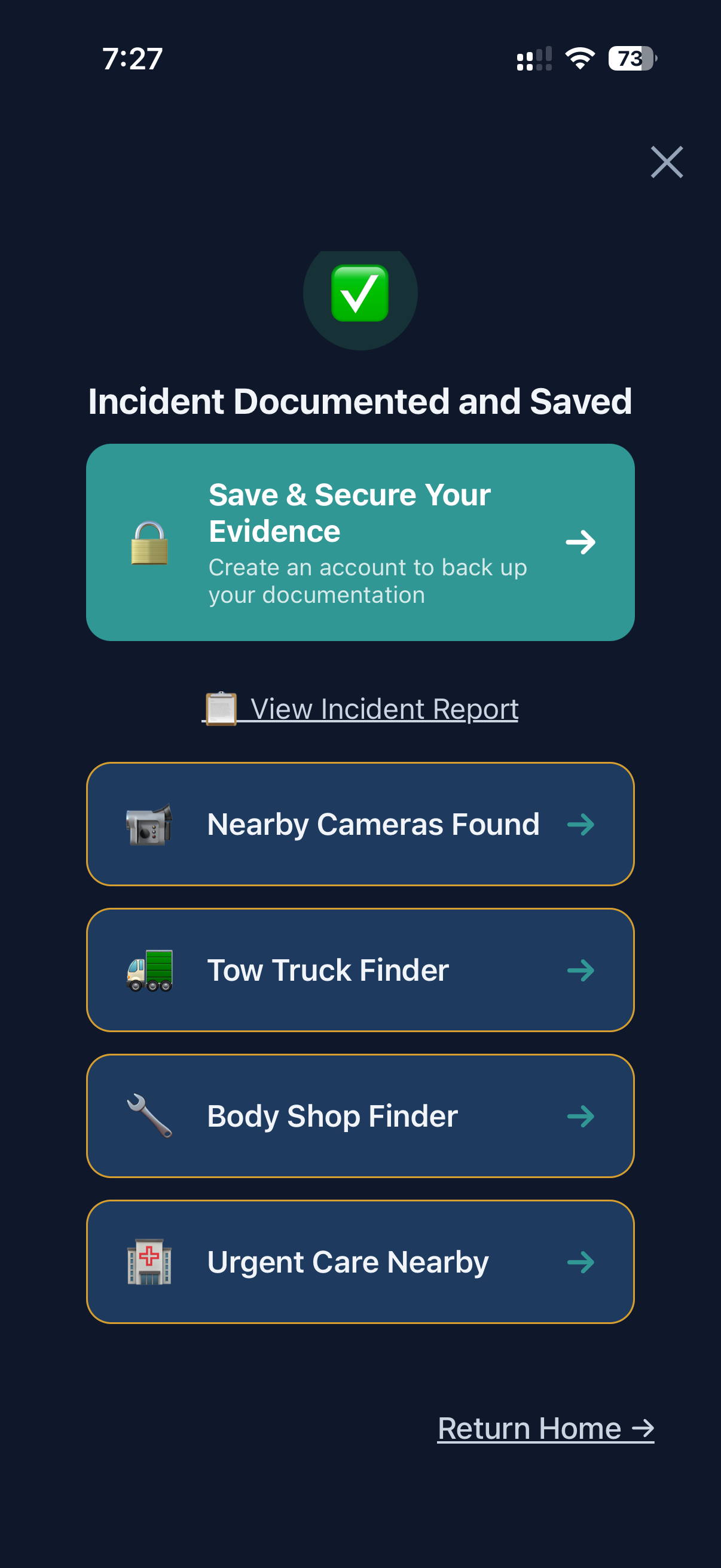 Incident App Accident App