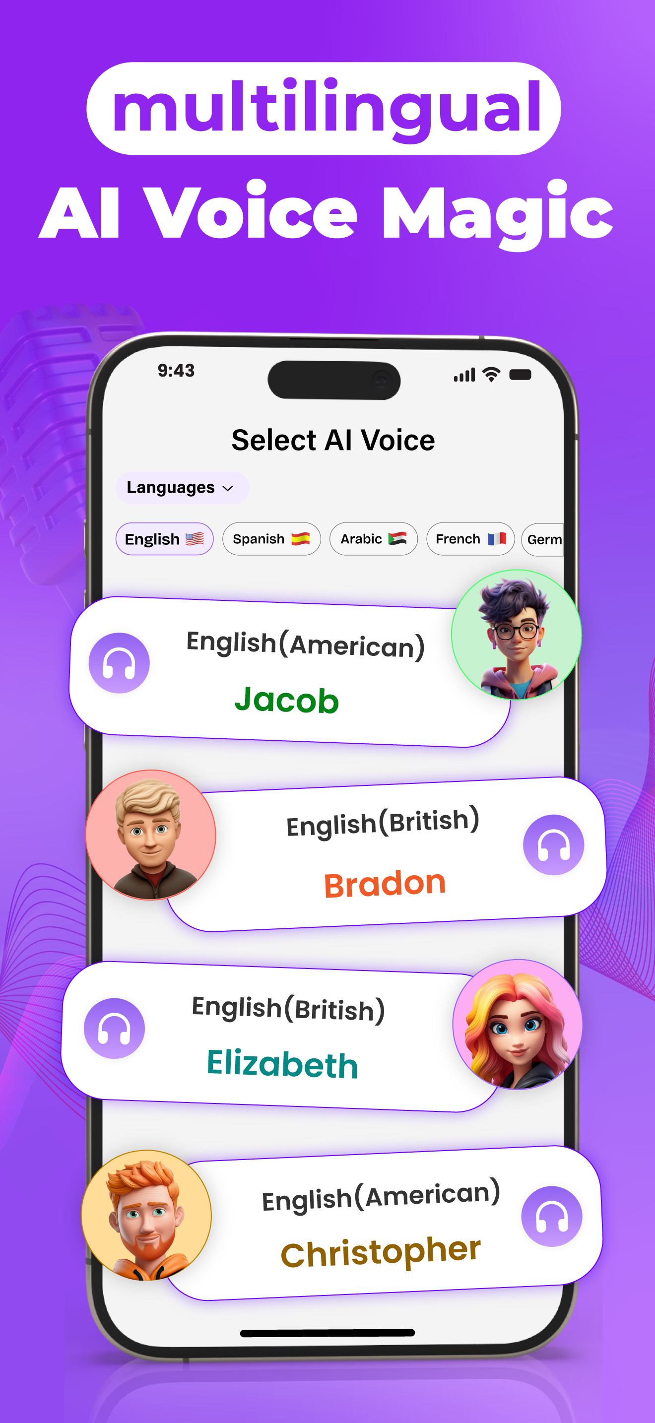 Voicia - AI Text to Speech screenshot 4