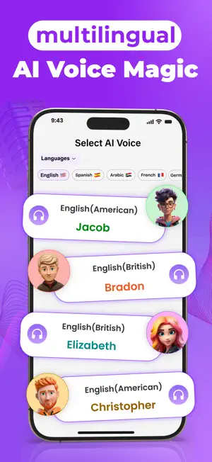 Voicia - AI Text to Speech screenshot 4