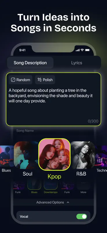 MelodyCraft - AI Music Maker screenshot 2 of 7