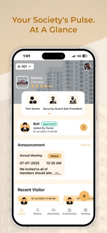 MySmartSocietyApp Screenshot 5 of 10