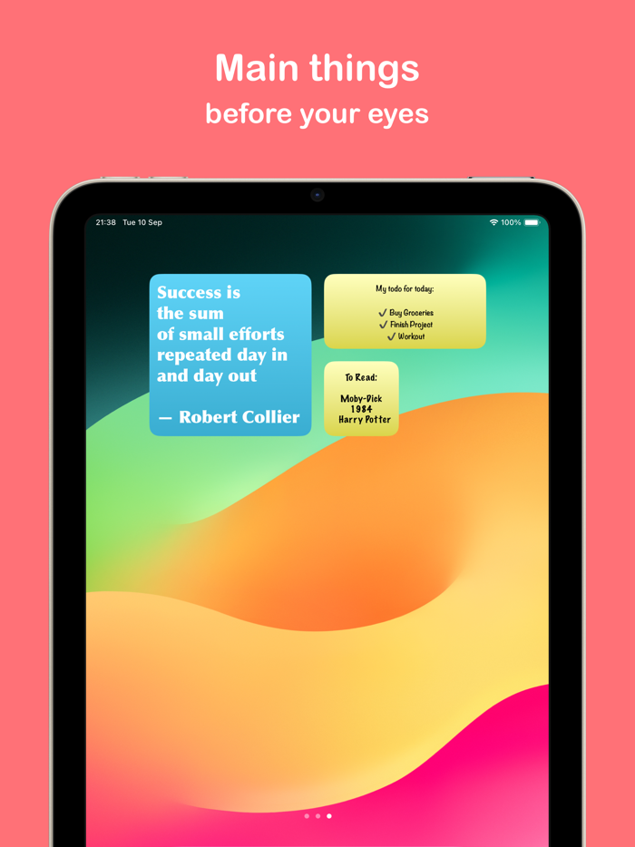 Sticky Notes  Widgets